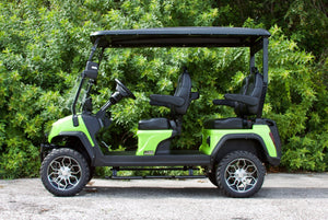 Evolution D5 Maverick 4 Seater - Lime Green - MSRP $9,995 - Call for Inventory