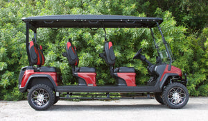 Evolution D5 Maverick 6 Seater - Flamenco Red - MSRP $12,995 - Call for Inventory