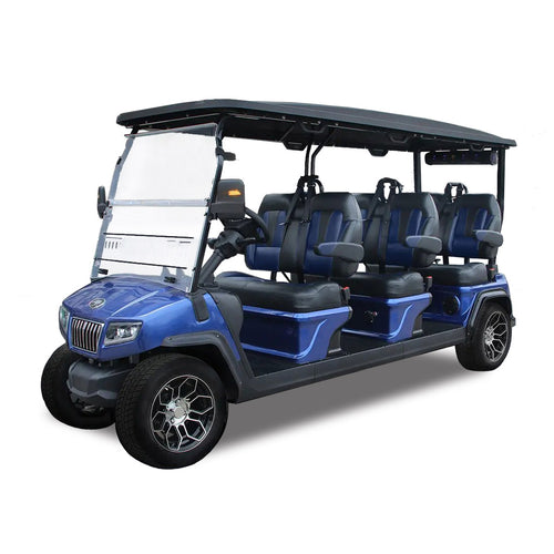 Evolution D5 Ranger 6 Seater - Mediterranean Blue - MSRP $11,995 - Call for Inventory