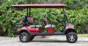 ICON i60L Burgundy With 2 Tone Seats - Lifted - MSRP $13,295 - OUR PRICE $12,499 - Call for Inventory