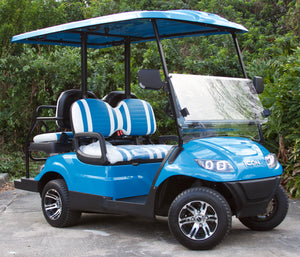 ICON i40 Caribbean Blue with Two Toned Seats - MSRP $9,999 - OUR PRICE $9,399 - Call for Inventory