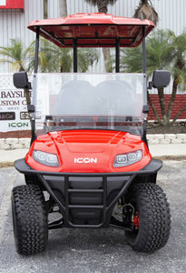 ICON i40L - Torch Red with Black Seats -  Lifted - MSRP $11,495 - OUR PRICE $10,499 - Call for Inventory