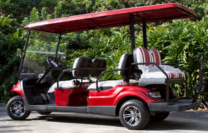 ICON i60 - Sangria Red with Two Toned Seats - MSRP $12,495 - OUR PRICE 11,999 - Call for Inventory