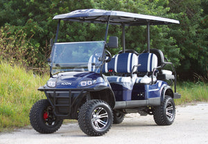 ICON i60L Indigo Blue with Two Tone Seats - Lifted - MSRP $13,295 - OUR PRICE $12,499 - Call for Inventory
