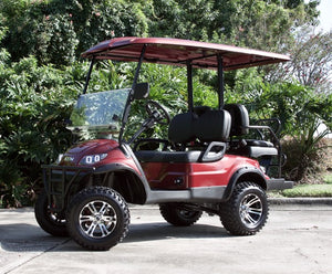 ICON i40L Sangria Red with Black Seats - Lifted - MSRP $11,495 - OUR PRICE $10,499 - Call for Inventory