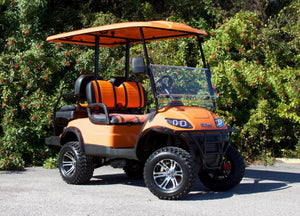 ICON i40L Orange with 2 Tone Seats - Lifted - MSRP $11,495 - OUR PRICE $10,499 - Call for Inventory