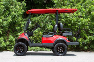 ICON i40L – Dealer Demo - Red with Custom Black Seats – MSRP $13,695 - OUR PRICE $9,500